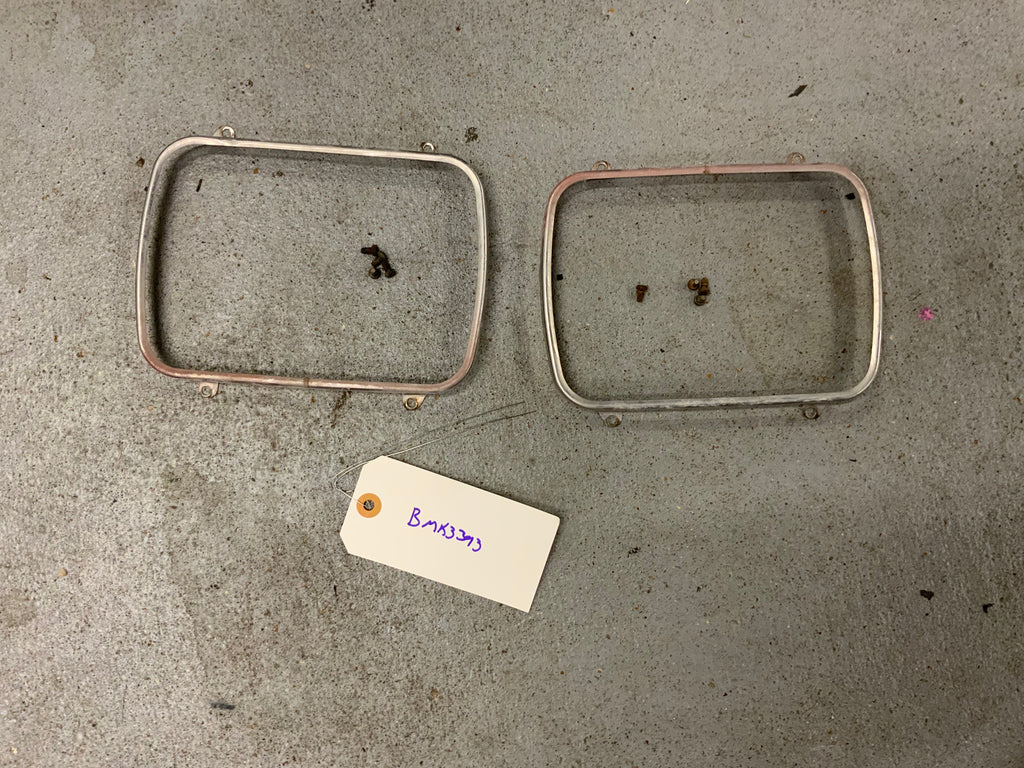 Headlight Metal Rings with Screws