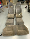 1990 Toyota MK3 Front and Rear Grey Seats