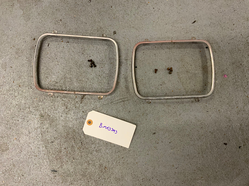 Headlight Metal Rings with Screws