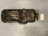 Toyota 7M GTE Oil Pan with Bolts and Oil Cooler Return Pipe