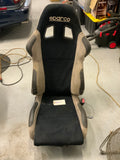 Sparco R100 Seat with MKIV Supra Rail- Passenger Side