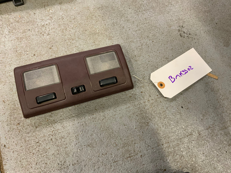 Maroon MK3 Toyota Supra Dome Light Assembly